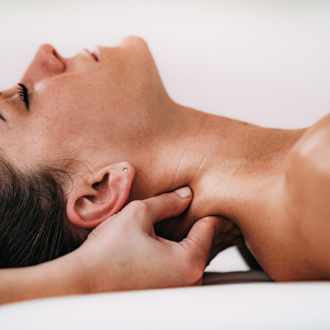 Physiotherapist providing treatment for neck pain and stress-related headaches at BetterSelf Physiotherapy in Leeds
